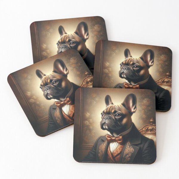 Item preview, Chic Frenchie: Dapper French Bulldog Portrait designed and sold by TDKCustoms.