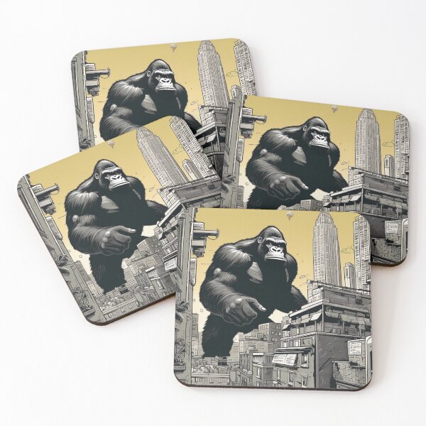 Item preview, Spotted A Giant King Kong In The City Zoo Pals Animal Cutest T-Shirts designed and sold by sportsimpact.