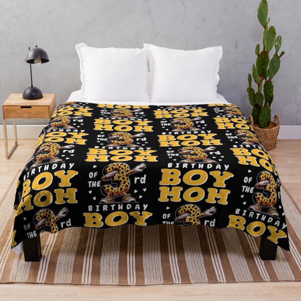Item preview, Mom Of The Birthday Boy Leopard Theme matching family designed and sold by Jungle Hub.