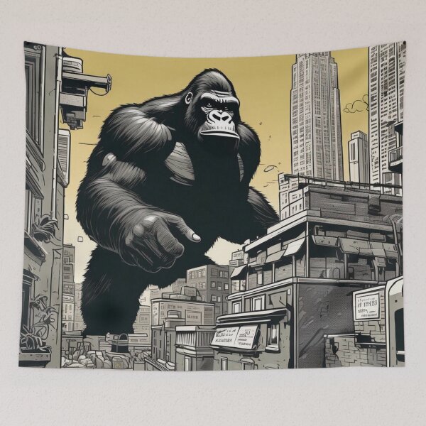 Item preview, Spotted A Giant King Kong In The City Zoo Pals Animal Cutest T-Shirts designed and sold by sportsimpact.