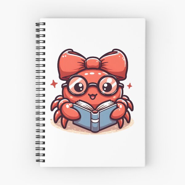 Item preview, Kawaii Crab: Glasses And A Bowtie designed and sold by CanvasCutie.