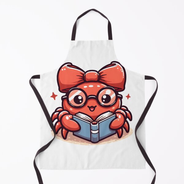 Item preview, Kawaii Crab: Glasses And A Bowtie designed and sold by CanvasCutie.