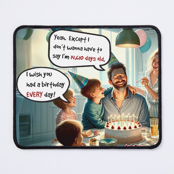 Item preview, Birthday in DAYS? designed and sold by FamouslyStupid.