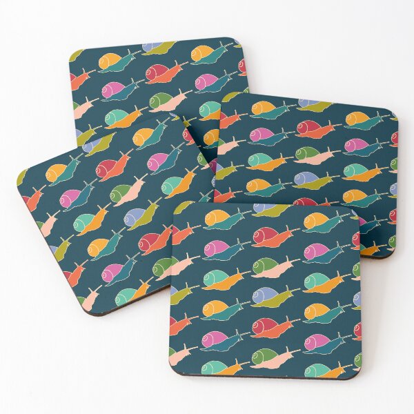 Item preview, Hand drawn vector colorful snails, seamless vector pattern designed and sold by Familyshmot.