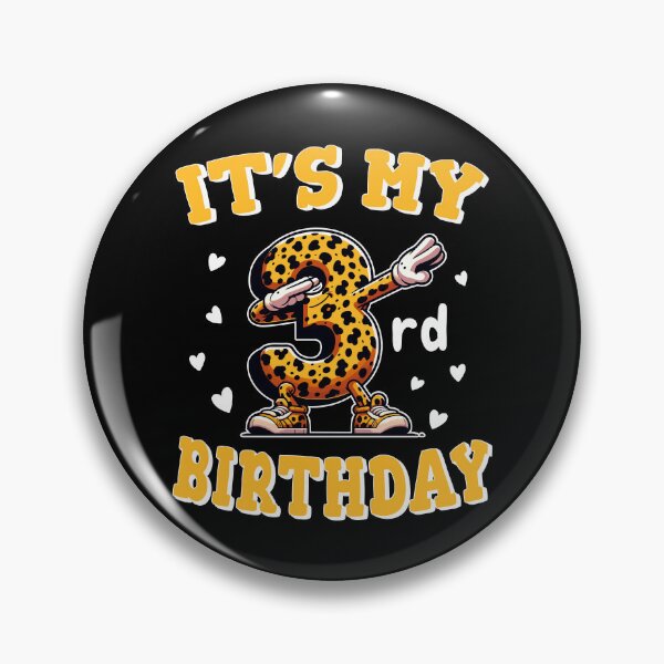 Item preview, It's My 4th Birthday Leopard Theme Awesome Boy designed and sold by Jungle Hub.