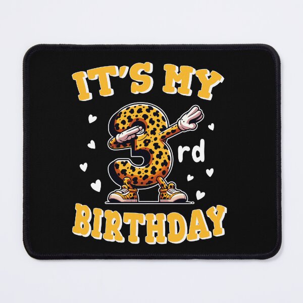 Item preview, It's My 4th Birthday Leopard Theme Awesome Boy designed and sold by Jungle Hub.