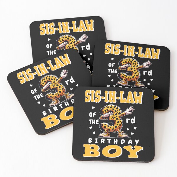 Item preview, Sister-In-Low Birthday Boy Leopard Theme matching family designed and sold by Jungle Hub.