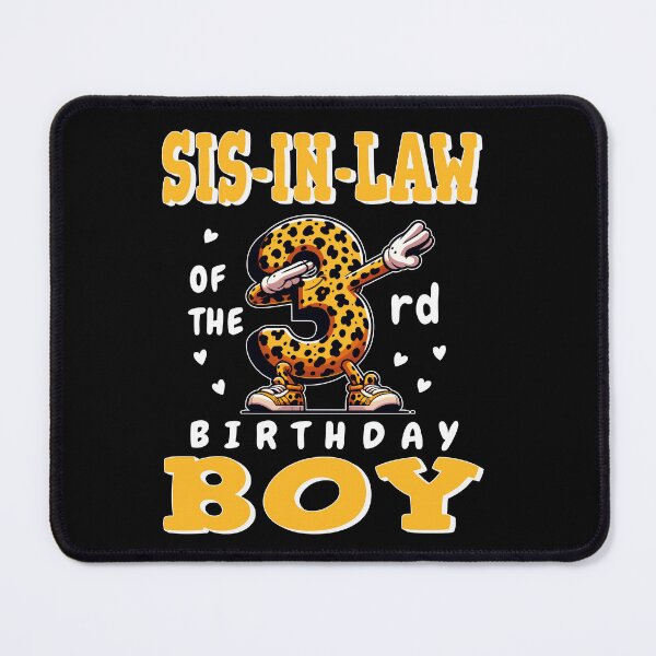 Item preview, Sister-In-Low Birthday Boy Leopard Theme matching family designed and sold by Jungle Hub.