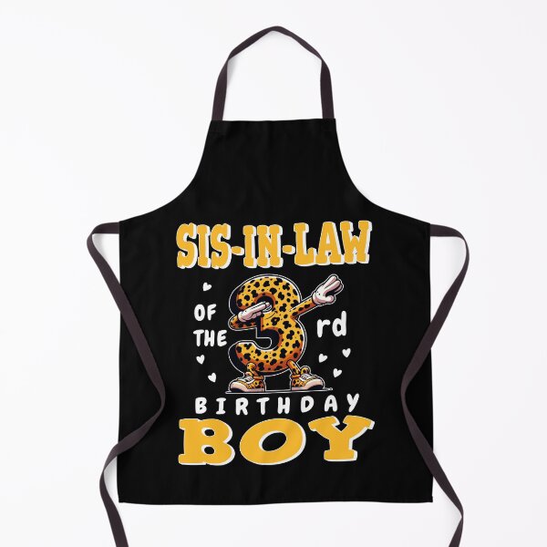 Item preview, Sister-In-Low Birthday Boy Leopard Theme matching family designed and sold by Jungle Hub.