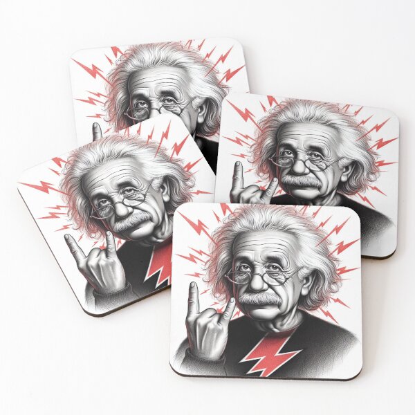 Item preview,   Albert Einstein designed and sold by sevenmountains.