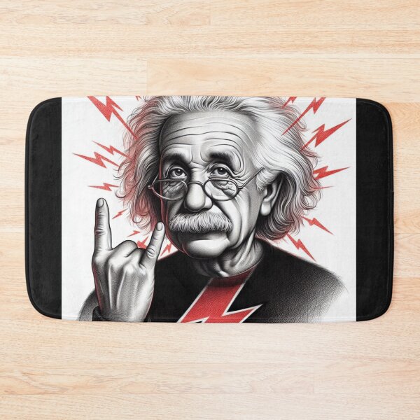 Item preview,   Albert Einstein designed and sold by sevenmountains.