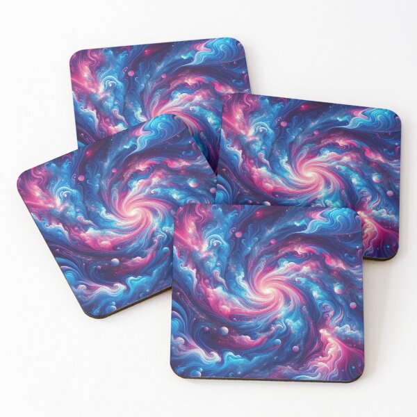 Item preview, Orbiting Euphoria Galactic Swirls in a Cosmic Ballet designed and sold by ArtComixHaven.