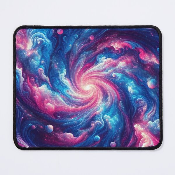 Item preview, Orbiting Euphoria Galactic Swirls in a Cosmic Ballet designed and sold by ArtComixHaven.