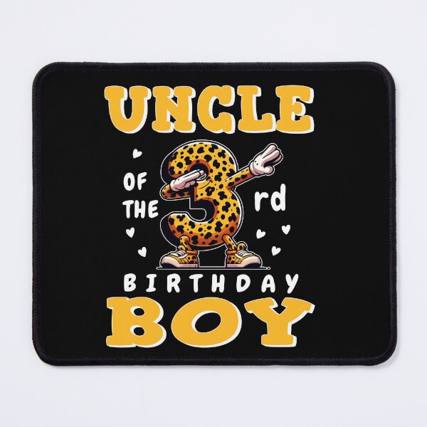 Item preview, Uncle Of The Birthday Boy Leopard Theme matching family designed and sold by Jungle Hub.