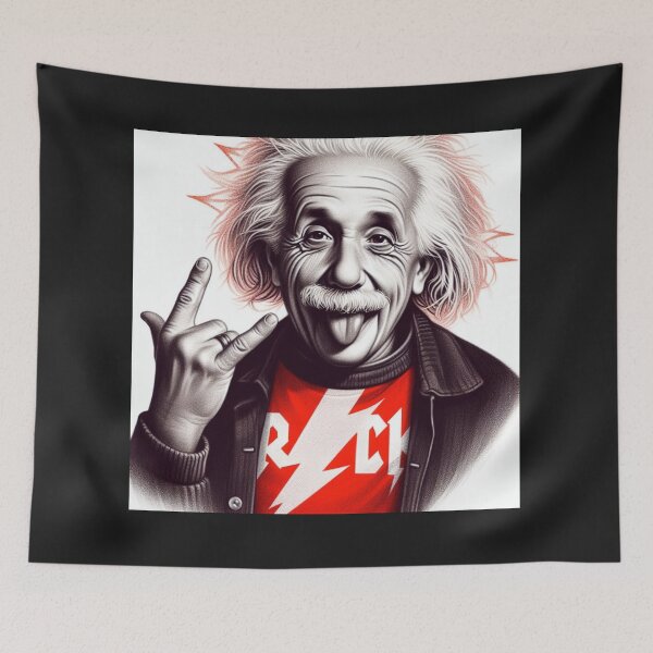 Item preview,  Albert Einstein designed and sold by sevenmountains.