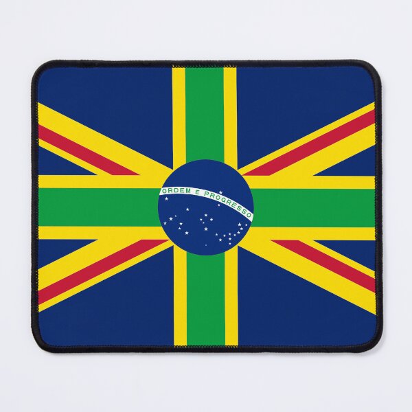 Item preview, UK + Brazil Flag designed and sold by greggfriedrice.