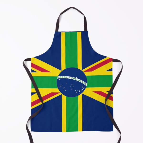 Artikelvorschau, Großbritannien + Brasilien-Flagge entworfen und verkauft von greggfriedrice.