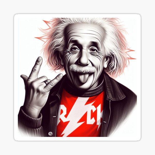 Item preview,  Albert Einstein designed and sold by sevenmountains.