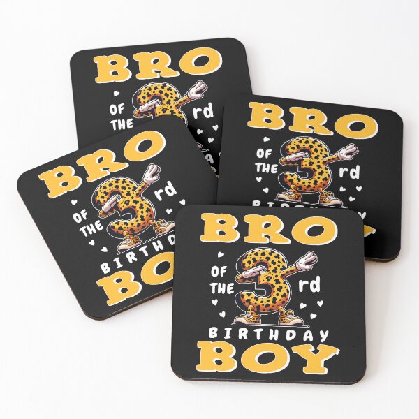 Item preview, Birthday Boy Bro Leopard Theme Family Squad designed and sold by Jungle Hub.