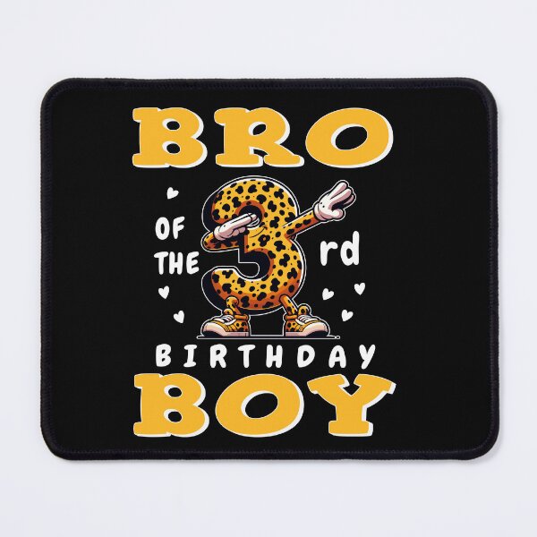 Item preview, Birthday Boy Bro Leopard Theme Family Squad designed and sold by Jungle Hub.