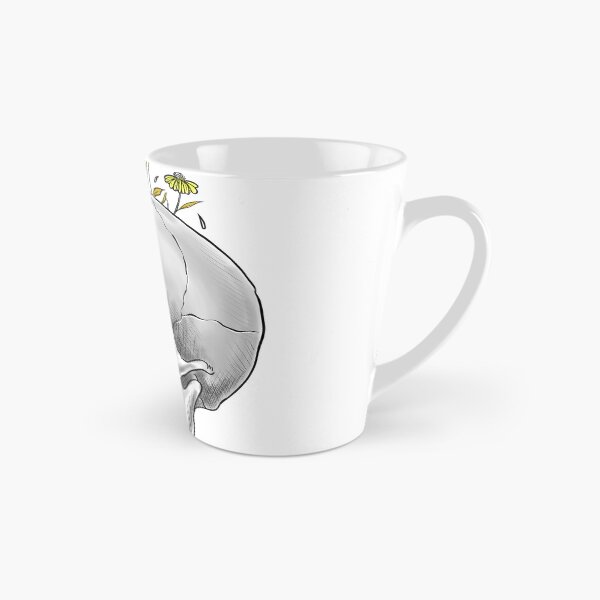 Item preview, skull with flower crest designed and sold by Mauromagar.
