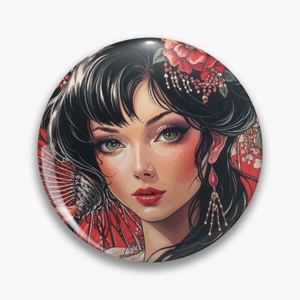 Item preview, Geisha. Yakuza Girl designed and sold by Anastasiia Yurevych.