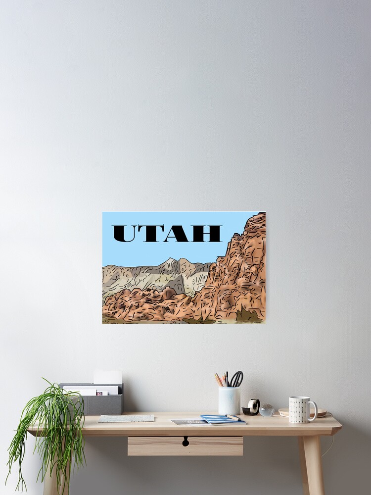 Thumbnail 2 of 3, Poster, St.George Utah designed and sold by RJkat.
