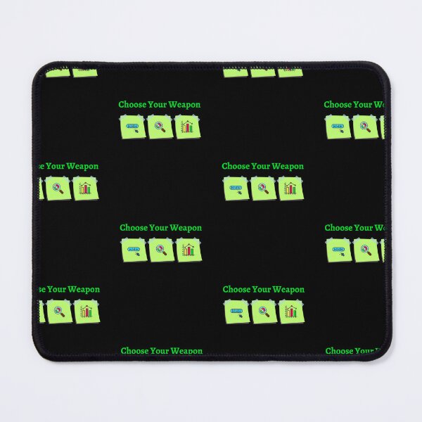 Item preview, Choose Your Weapon HR Research and Data Analytics designed and sold by Fantastic-Finds.