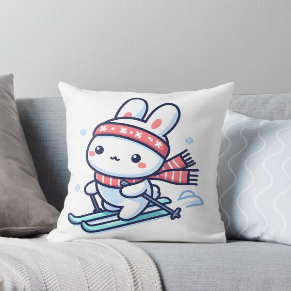 Item preview, Kawaii Rabbit With Scarf designed and sold by CanvasCutie.