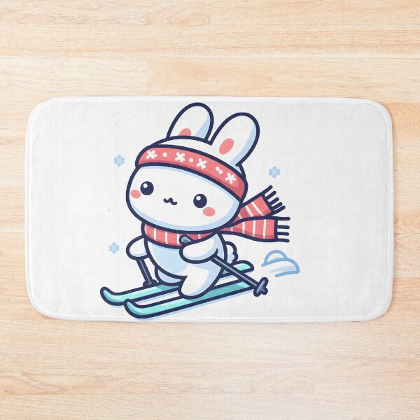 Item preview, Kawaii Rabbit With Scarf designed and sold by CanvasCutie.