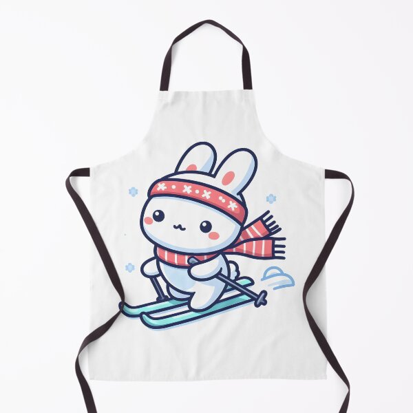 Item preview, Kawaii Rabbit With Scarf designed and sold by CanvasCutie.