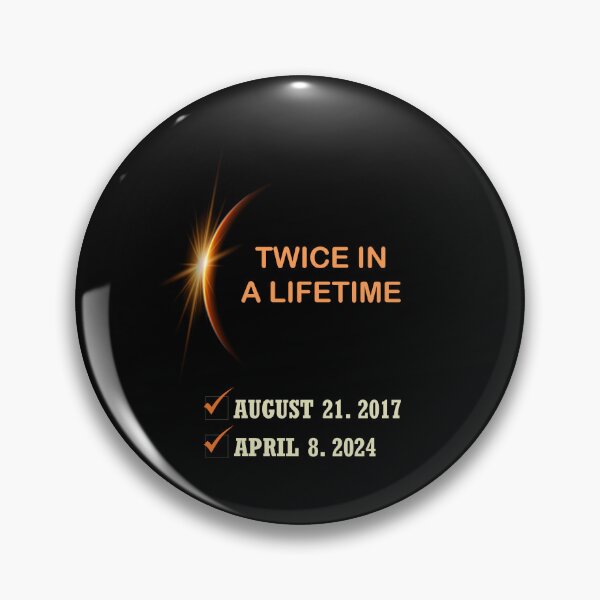 Item preview, Twice in a Lifetime Solar Eclipse 2024  designed and sold by sams-eshophere.