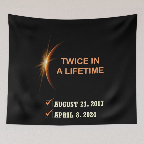 Item preview, Twice in a Lifetime Solar Eclipse 2024  designed and sold by sams-eshophere.