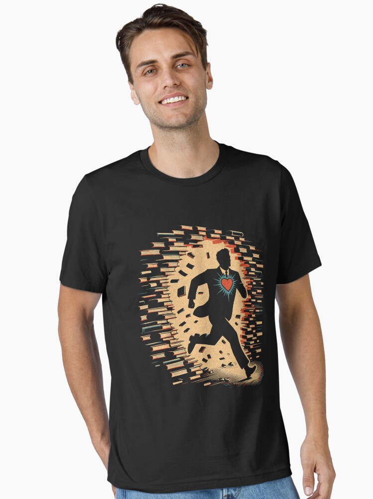 Thumbnail 1 of 7, Essential T-Shirt, Follow Your Heart designed and sold by v-nerd.