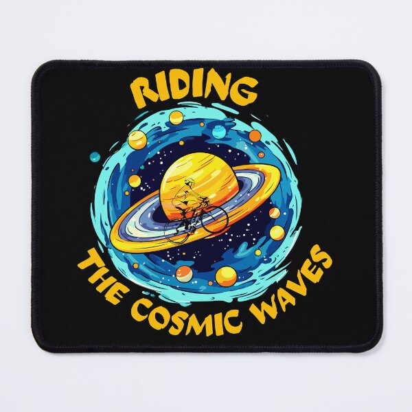 Item preview, Riding the cosmic waves. designed and sold by ConradoBullhead.