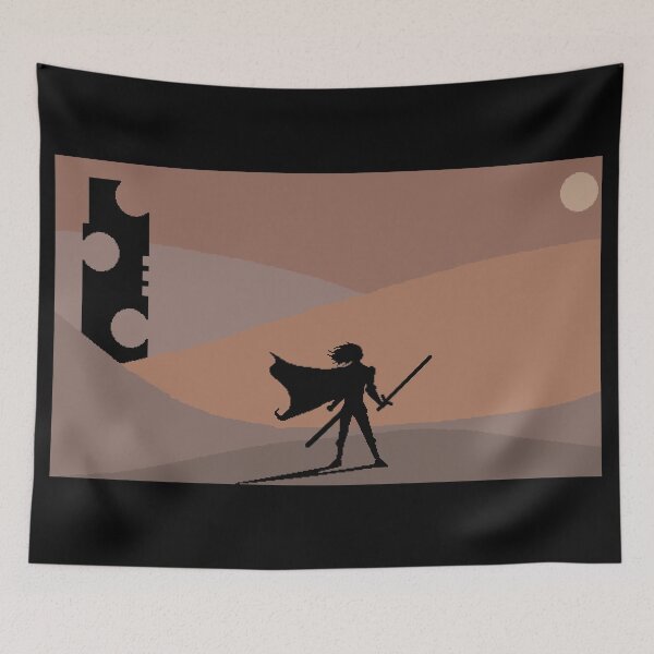 Item preview, The Young Blade Looks Upon the Dark Bastion designed and sold by LordNeckbeard.