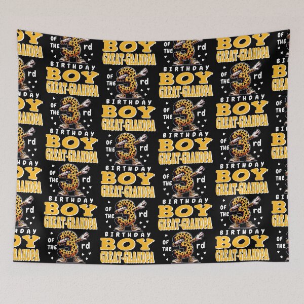 Item preview, Great-Grandma Birthday Boy Leopard Theme Family Match designed and sold by Jungle Hub.