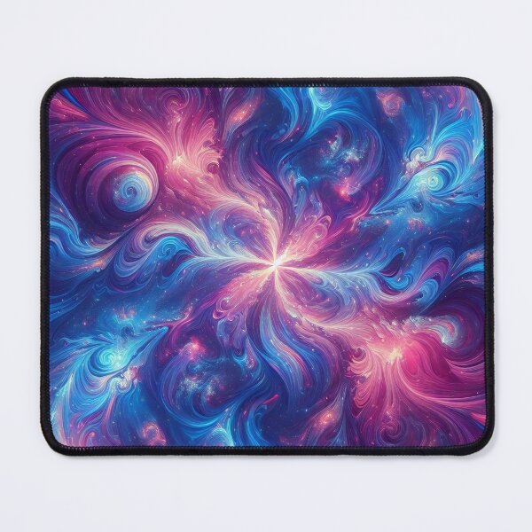 Item preview, Astral Flourish A Symphony of Swirling Cosmic Light designed and sold by ArtComixHaven.