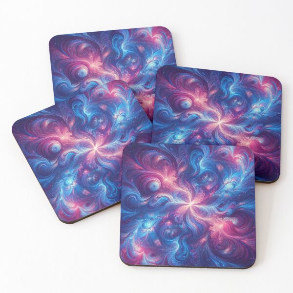 Item preview, Astral Flourish A Symphony of Swirling Cosmic Light designed and sold by ArtComixHaven.