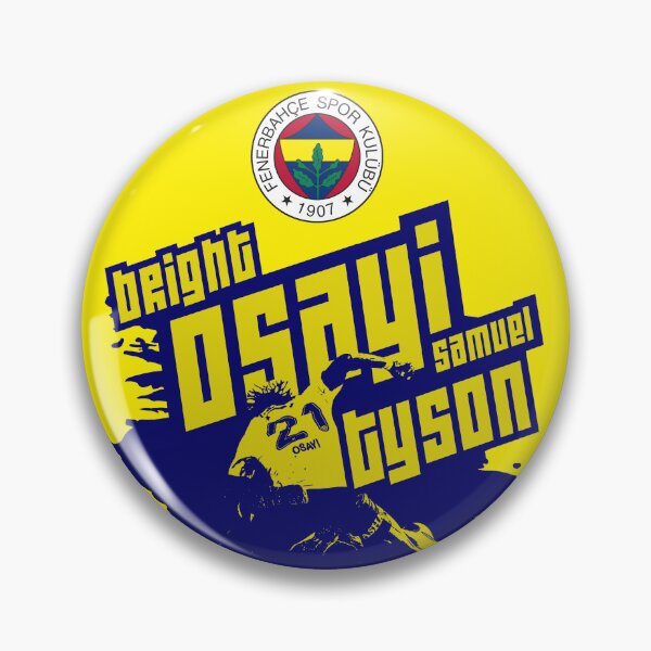 Item preview, Fenerbahçe Bright Osayi Samuel themed graphic design designed and sold by ironpalette.