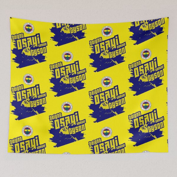 Item preview, Fenerbahçe Bright Osayi Samuel themed graphic design designed and sold by ironpalette.