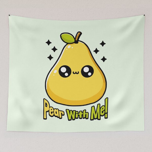 Item preview, Pear With Me! Cute Pear Pun designed and sold by PMCreative.