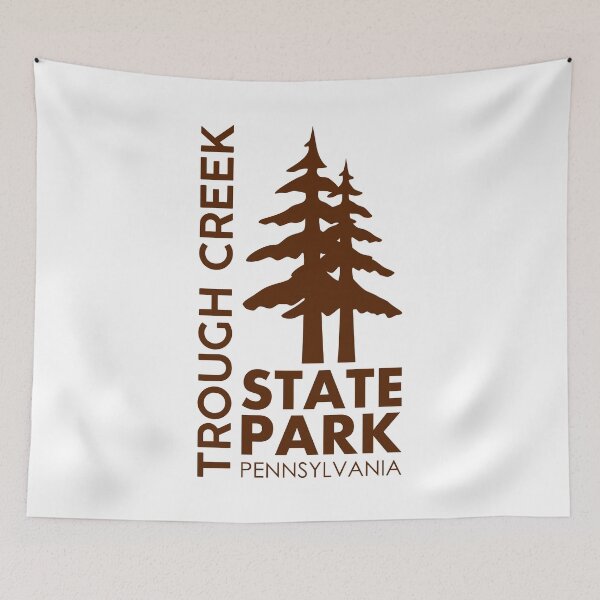 Item preview, Trough Creek State Park Pennsylvania Pines designed and sold by bivenart.