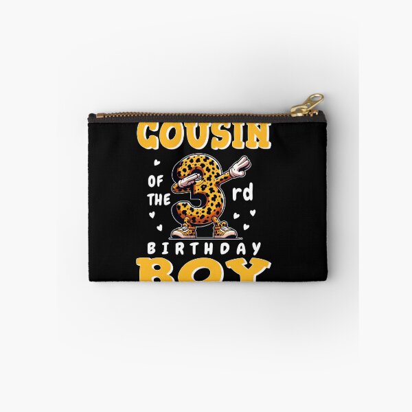 Item preview, Cousin Of Birthday Boy Leopard Theme Family Squad designed and sold by Jungle Hub.