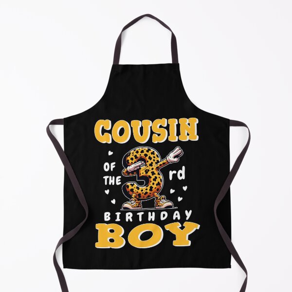 Item preview, Cousin Of Birthday Boy Leopard Theme Family Squad designed and sold by Jungle Hub.