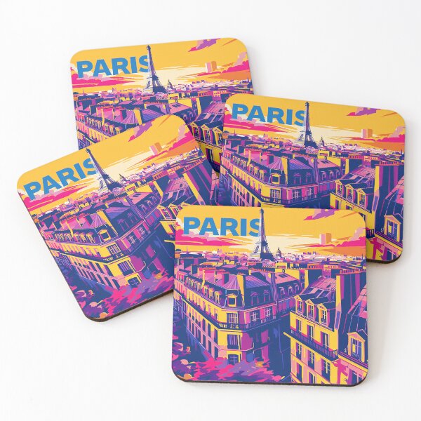 Item preview, Paris Cityscape Illustration designed and sold by nomiraclehere.