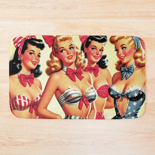 Item preview, Retro Cute Pin-ups designed and sold by PulpVintage.
