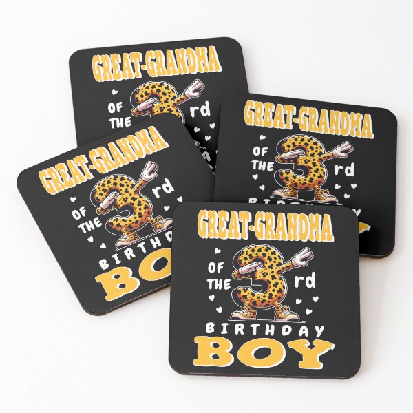 Item preview, Great-Grandma of the Birthday Boy Leopard Theme Celebration designed and sold by Jungle Hub.