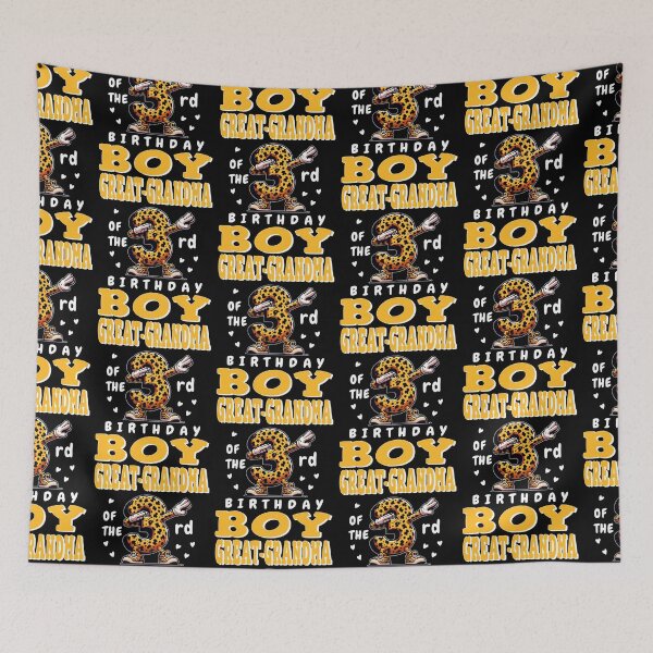 Item preview, Great-Grandma of the Birthday Boy Leopard Theme Celebration designed and sold by Jungle Hub.