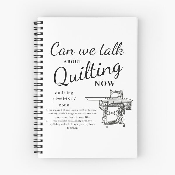 Item preview, Can We Talk About Quilting Now? designed and sold by partnparcel.